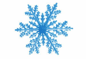 Blue Snowflake