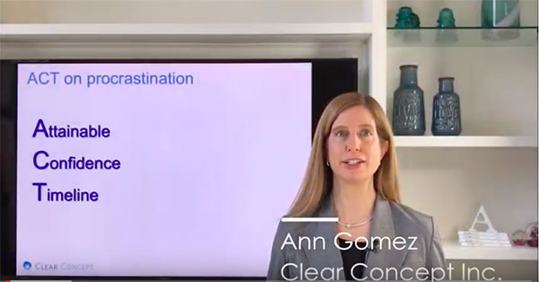 Overcome procrastination by boosting your confidence