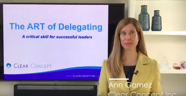 If you're the best person for the job, why delegate?