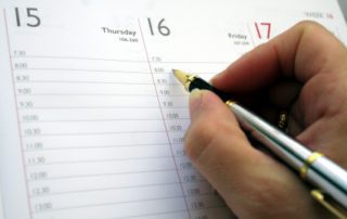 routine; time; priorities; calendar